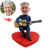 Vaderdagcadeau-idee – Aangepaste Bobblehead met gitaar