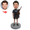 Aangepaste Bobblehead voor muziekliefhebbers met viool