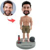 Aangepaste Bobblehead Muscleman Digger