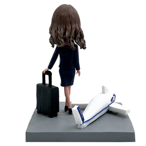 Aangepaste stewardess Bobblehead