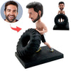 Aangepaste automonteur Bobblehead