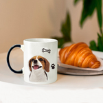 Aangepaste hond mok gepersonaliseerd cadeau