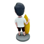 Aangepaste Bobblehead met surfplank