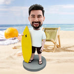 Aangepaste Bobblehead met surfplank