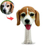 Gepersonaliseerde Bobblehead hond autodashboard