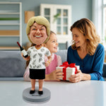 Gepersonaliseerde bobbleheadpoppen van uw cartoonachtige AI-afbeelding/avatar