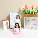 Aangepaste bobblehead met fotoclip