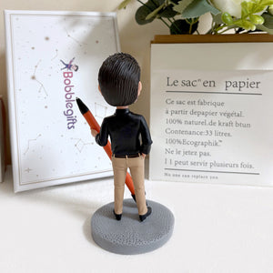 Aangepaste bobblehead-houderpen