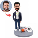 Aangepaste bobblehead met accessoires