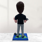 Aangepaste bobblehead met laptop en halter