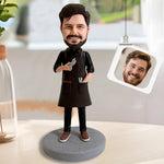 Op maat gemaakte bobbleheads voor kappers