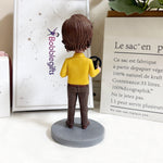 Op maat gemaakte bobblehead taxichauffeurfiguur