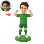 Een gepersonaliseerd bobblehead-cadeau voor voetbalfans