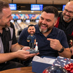 Aangepast gepersonaliseerd bowling-bobblehead cadeau van foto