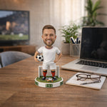 Custom Soccer Goalkeeper Bobblehead from Photo
