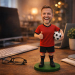 Custom World Cup Soccer Bobblehead from Photo