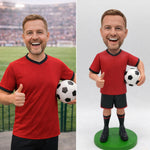 Custom World Cup Soccer Bobblehead from Photo