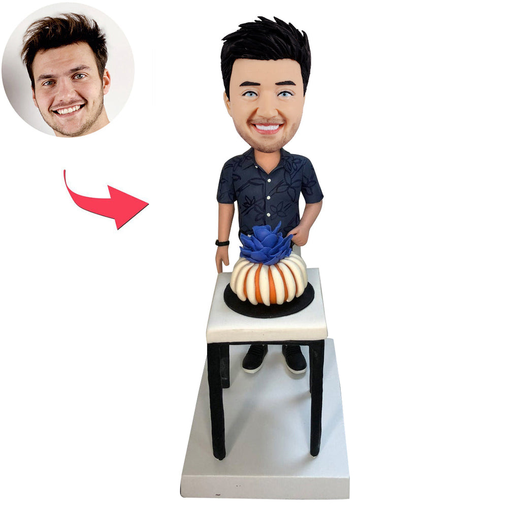Aangepaste Bobbleheads als verjaardagscadeau