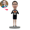 Bobblehead Doll cadeau voor vrouwelijke baas