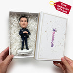 Aangepaste mannelijke afstuderen Bobblehead