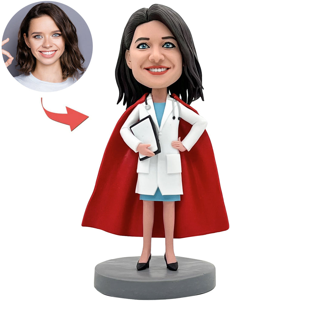 Aangepaste Super Doctor Bobblehead-pop