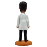 Aangepaste mannelijke arts visitekaartje houder Bobblehead