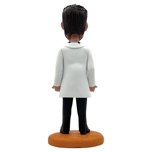 Aangepaste mannelijke arts visitekaartje houder Bobblehead