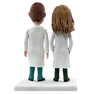 Aangepaste Bobblehead voor Super Doctor Couple