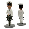 Aangepaste Kapitein Bobblehead-pop met roer