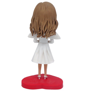 Aangepaste Angel Mom Bobblehead Moederdag Cadeau