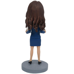 Aangepaste beste moeder Bobblehead voor zakelijk kantoor