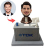 Aangepaste Bobblehead over werken
