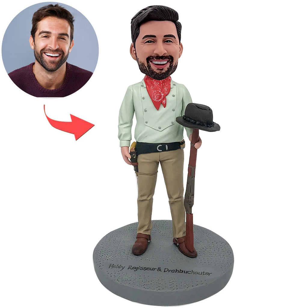 Aangepaste Bobblehead in jachtstijl