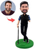 Golfen zakenman Bobblehead