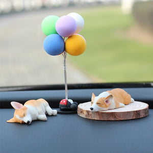Aangepaste auto dashboard beeldje van uw hond grappig