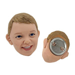 Gepersonaliseerde aangepaste kinderbadge Bobblehead