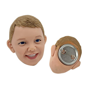 Gepersonaliseerde aangepaste kinderbadge Bobblehead