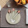 Aangepaste Bobblehead Family vork en lepel