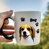 Aangepaste hond mok gepersonaliseerd cadeau