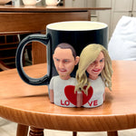 Gepersonaliseerde cadeau-mok voor koppels