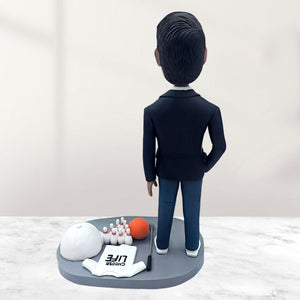 Aangepaste bobblehead met accessoires