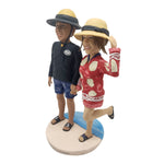 Vakantie koppel Bobblehead pop