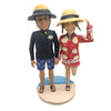 Vakantie koppel Bobblehead pop