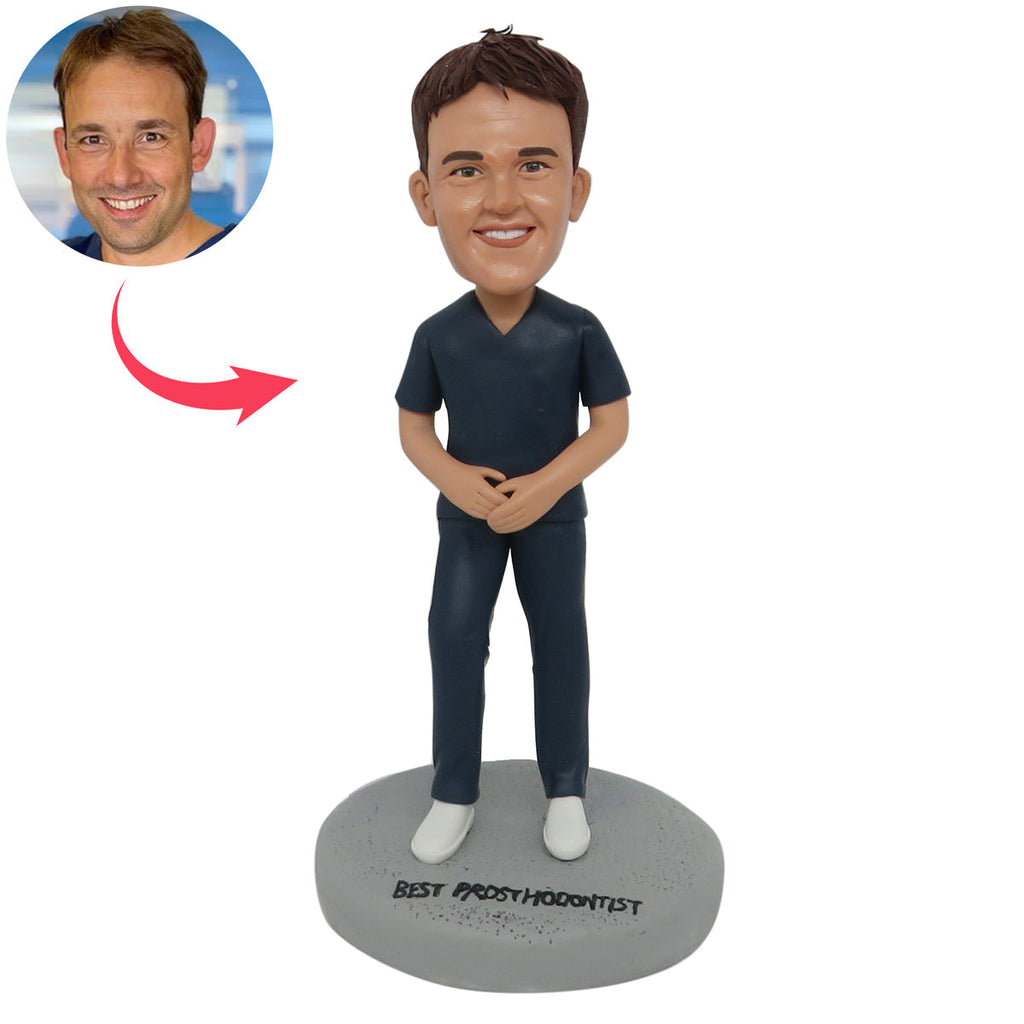 Beste tandprotheticus Bobblehead-pop