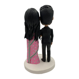 Indiase paar aangepaste Bobblehead