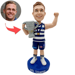 Aangepast Bobblehead-kampioensmoment