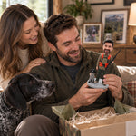 Custom Hunter Bobblehead with Dog