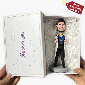 Aangepaste dokter Bobblehead pop voor mannen
