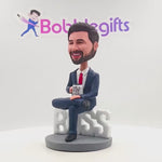 Aangepaste WERELD BESTE MANNELIJKE BAAS Bobblehead Doll