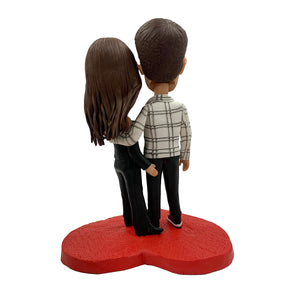 Aangepaste paren Bobble Head figuren